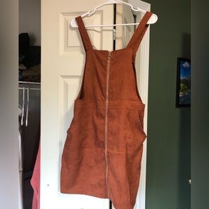 Women’s Zip Up Corduroy dress size large